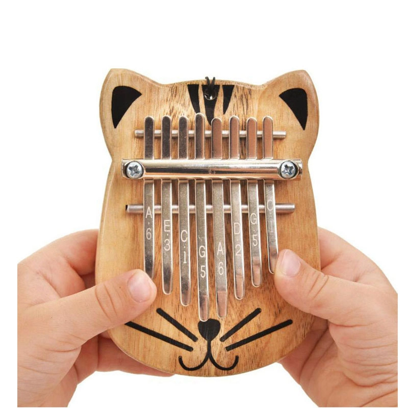 Cat Kalimba Şifalı Kafur Ağacı Çocuk Kalimbası