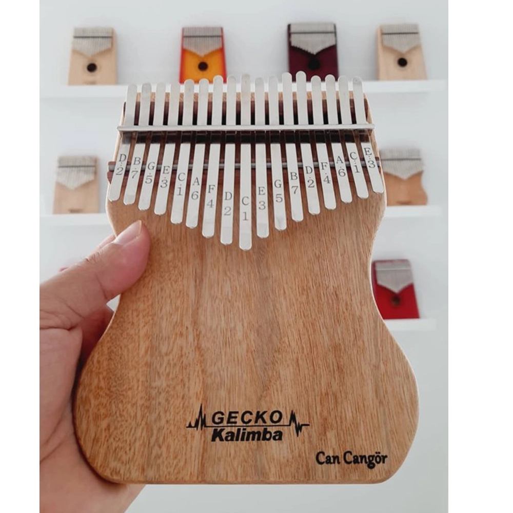 Gecko Kalimba K17CAP İsme Özel Lazer Baskılı