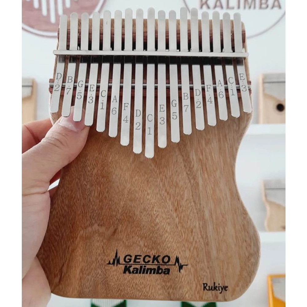 Gecko Kalimba K17CAP İsme Özel Lazer Baskılı