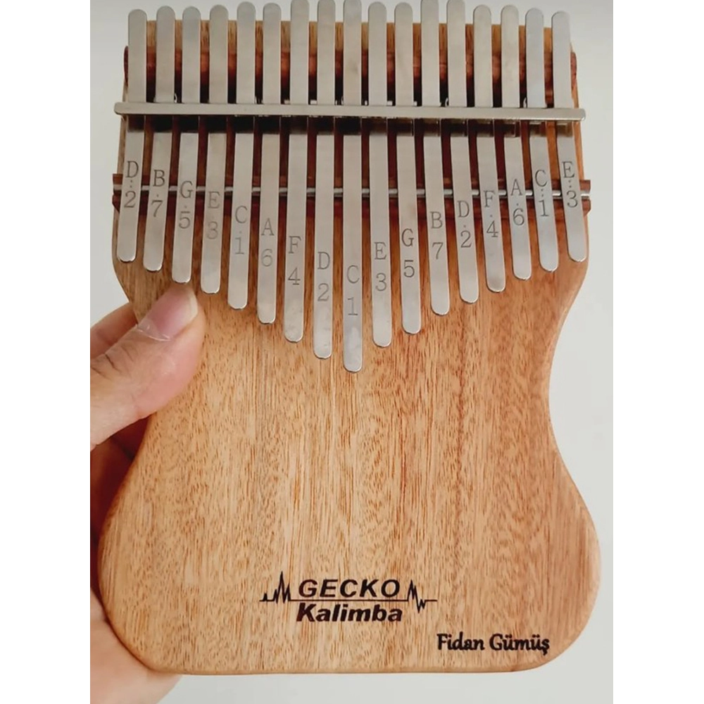 Gecko Kalimba K17CAP İsme Özel Lazer Baskılı