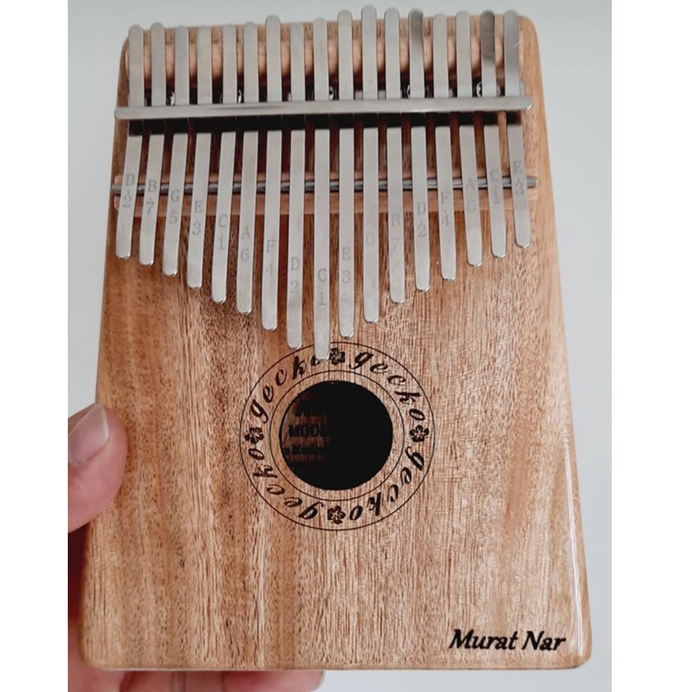 Gecko Kalimba K17CA İsme Özel Lazer Baskılı