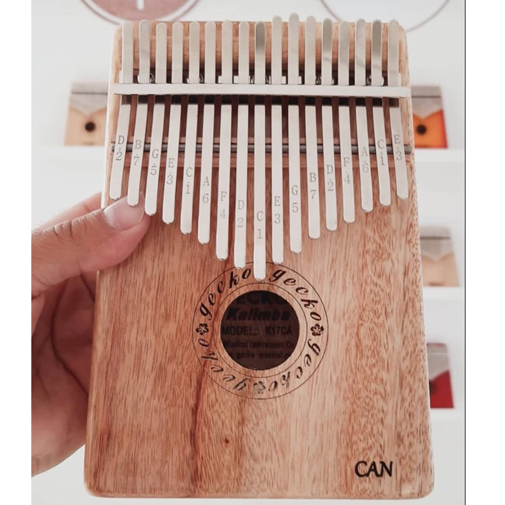 Gecko Kalimba K17CA İsme Özel Lazer Baskılı