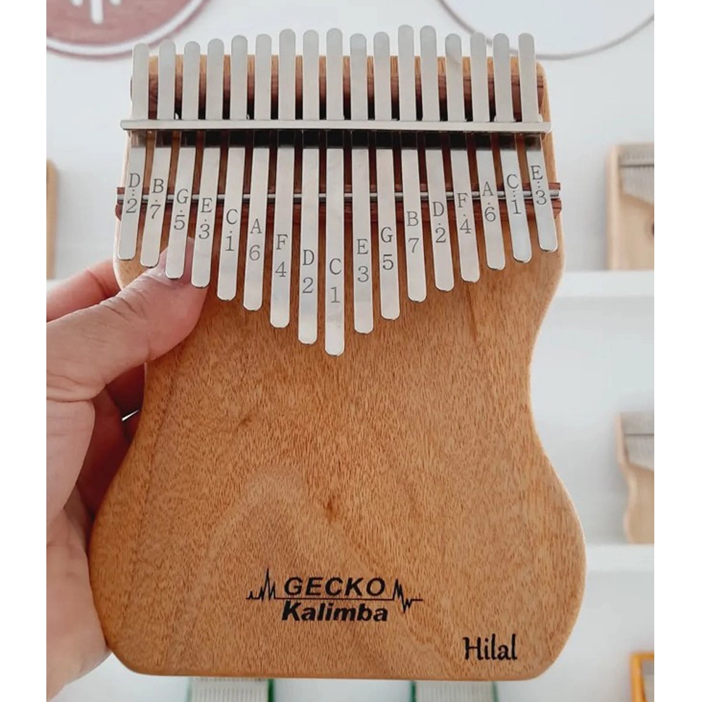 Gecko Kalimba K17CAP İsme Özel Lazer Baskılı