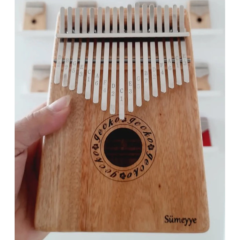 Gecko Kalimba K17CA İsme Özel Lazer Baskılı