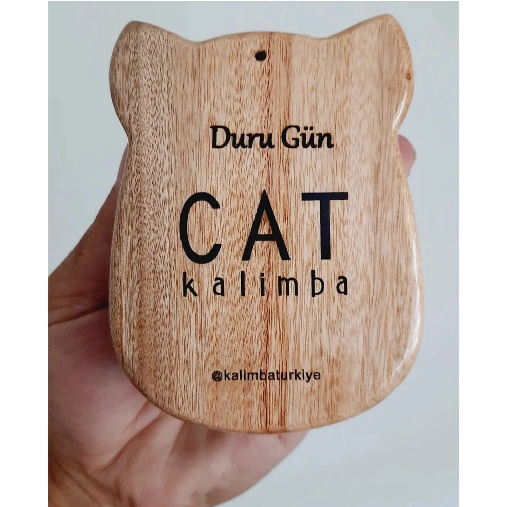 Cat Kalimba Lazer İsim Baskılı