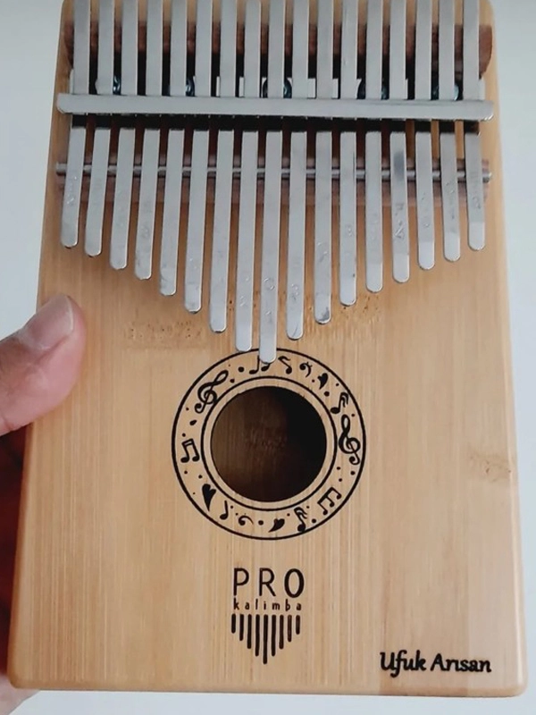 Pro Kalimba  İsme Özel Lazer Baskılı