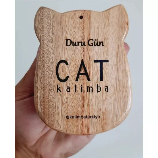 Kalimba Türkiye Cat Kalimba Lazer İsim Baskılı